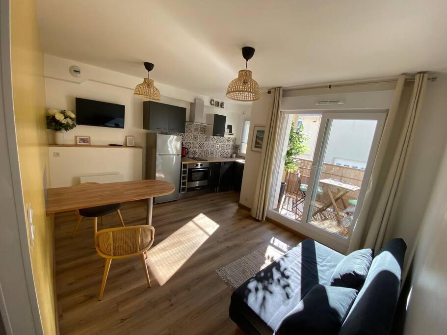 A 50 M De La Plage, Appartement De 35 M2 : Les Pieds Sales Brehal Ngoại thất bức ảnh